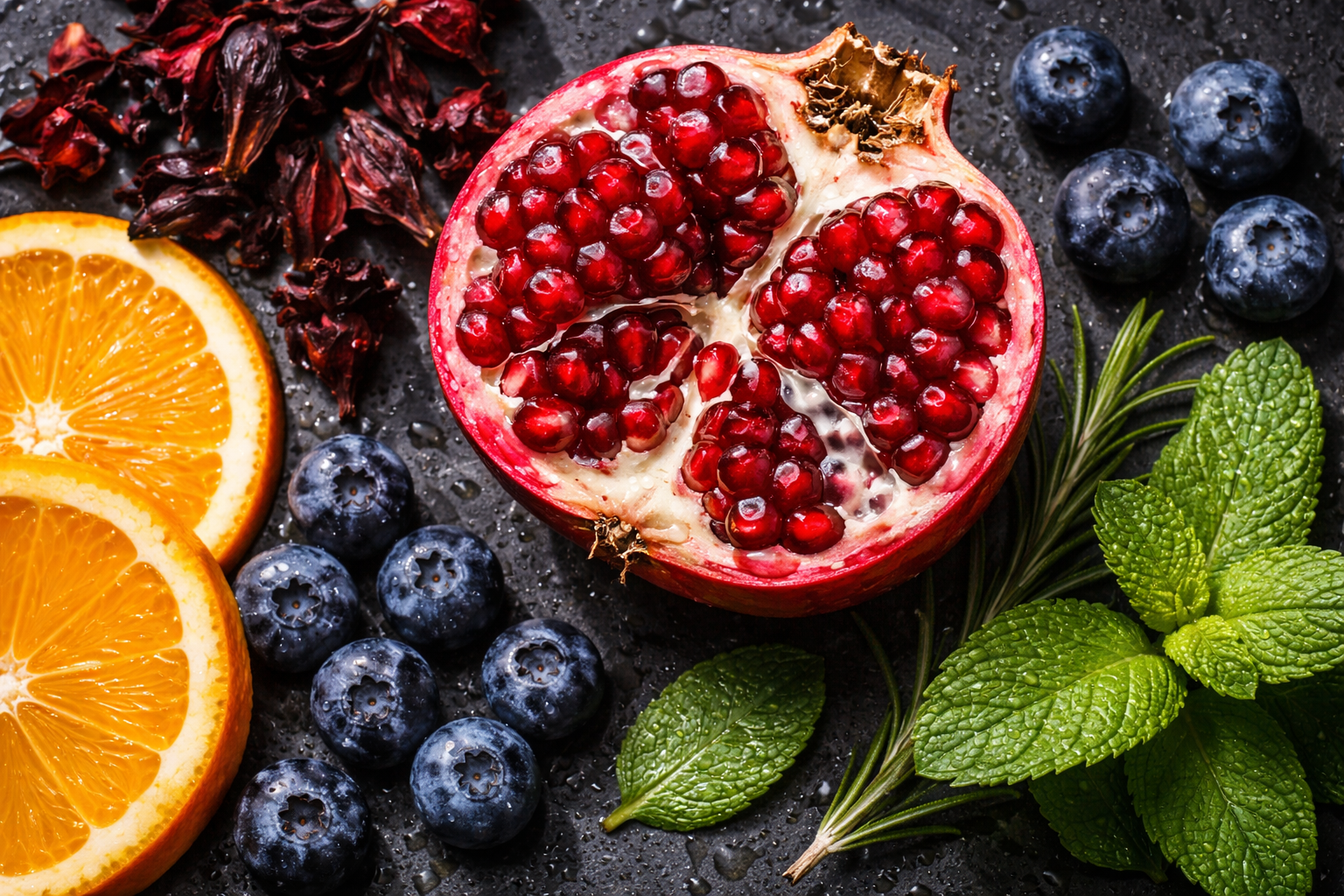 Home fruits-herbes-et-fleurs-sechees